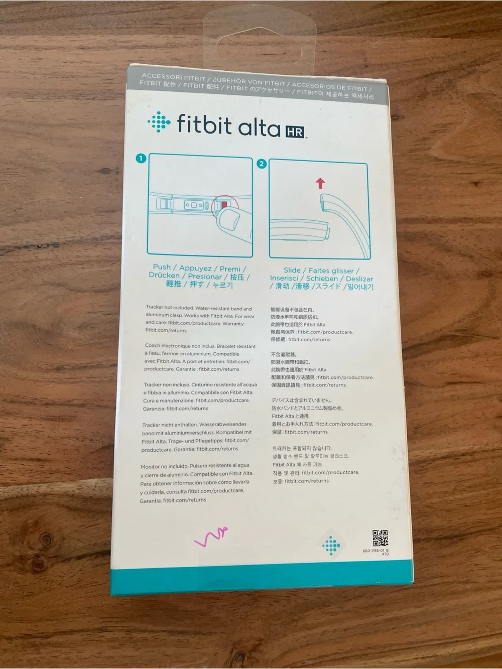 fitbit Classic Accessory Band in Blue